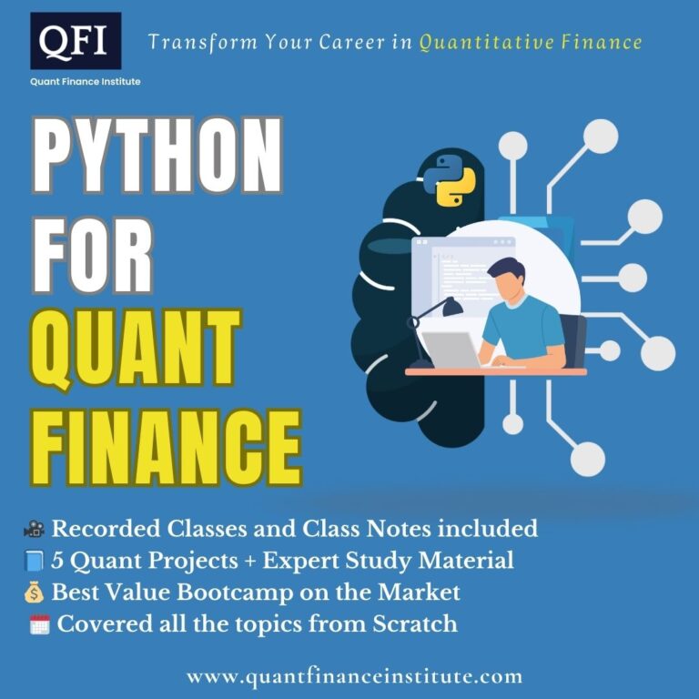 Python Bootcamp for Quant Finance